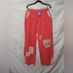 POL Vibrant Red Patchwork Apparel